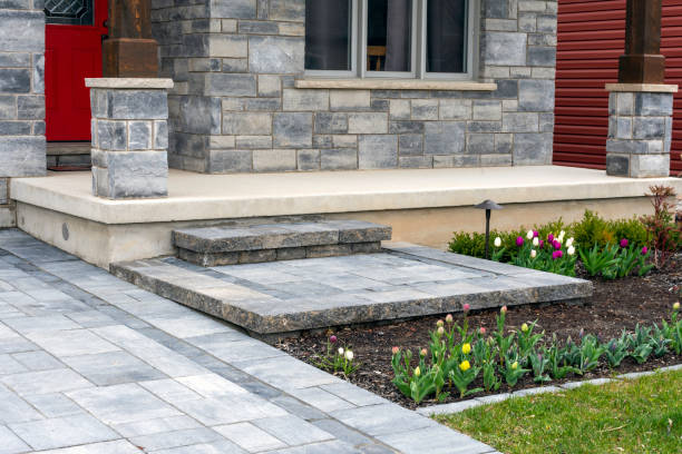 Residential Paver Driveway in Penn State Erie, PA